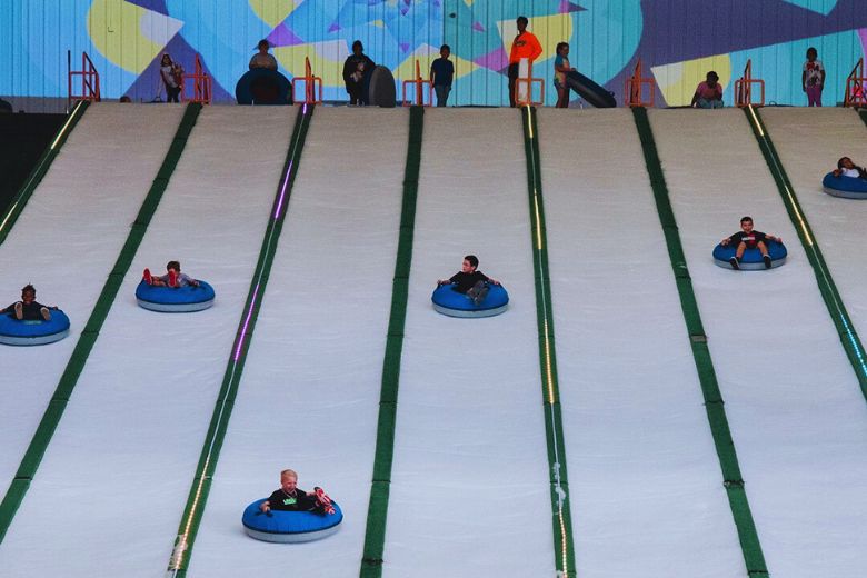 Snow Tubing in Pigeon Forge and Gatlinburg